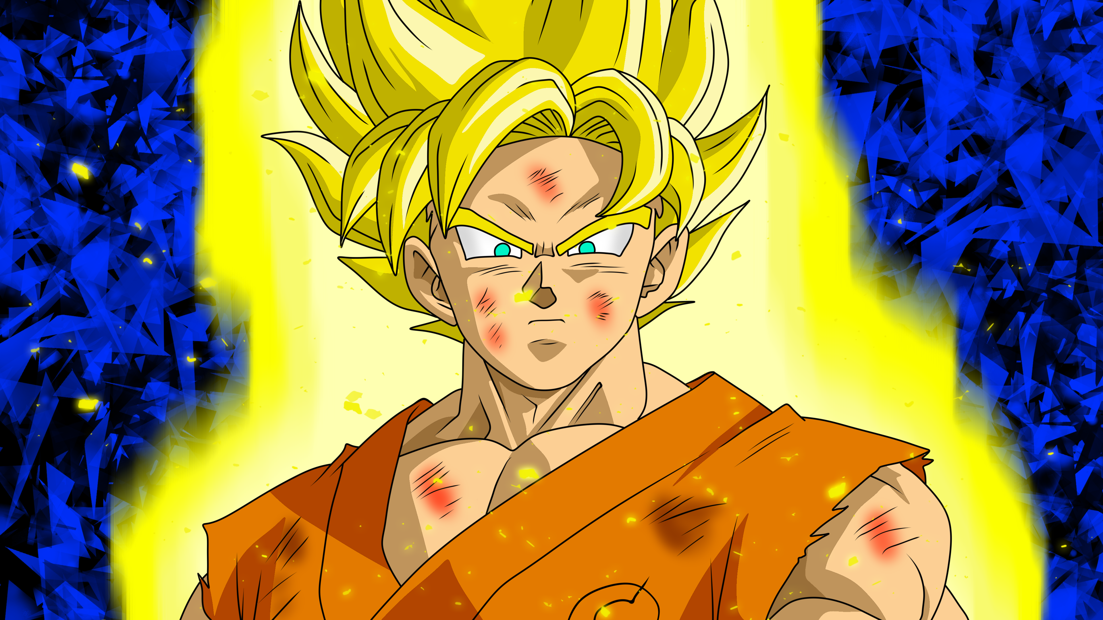 Goku Super Saiyan by _AnMi_71