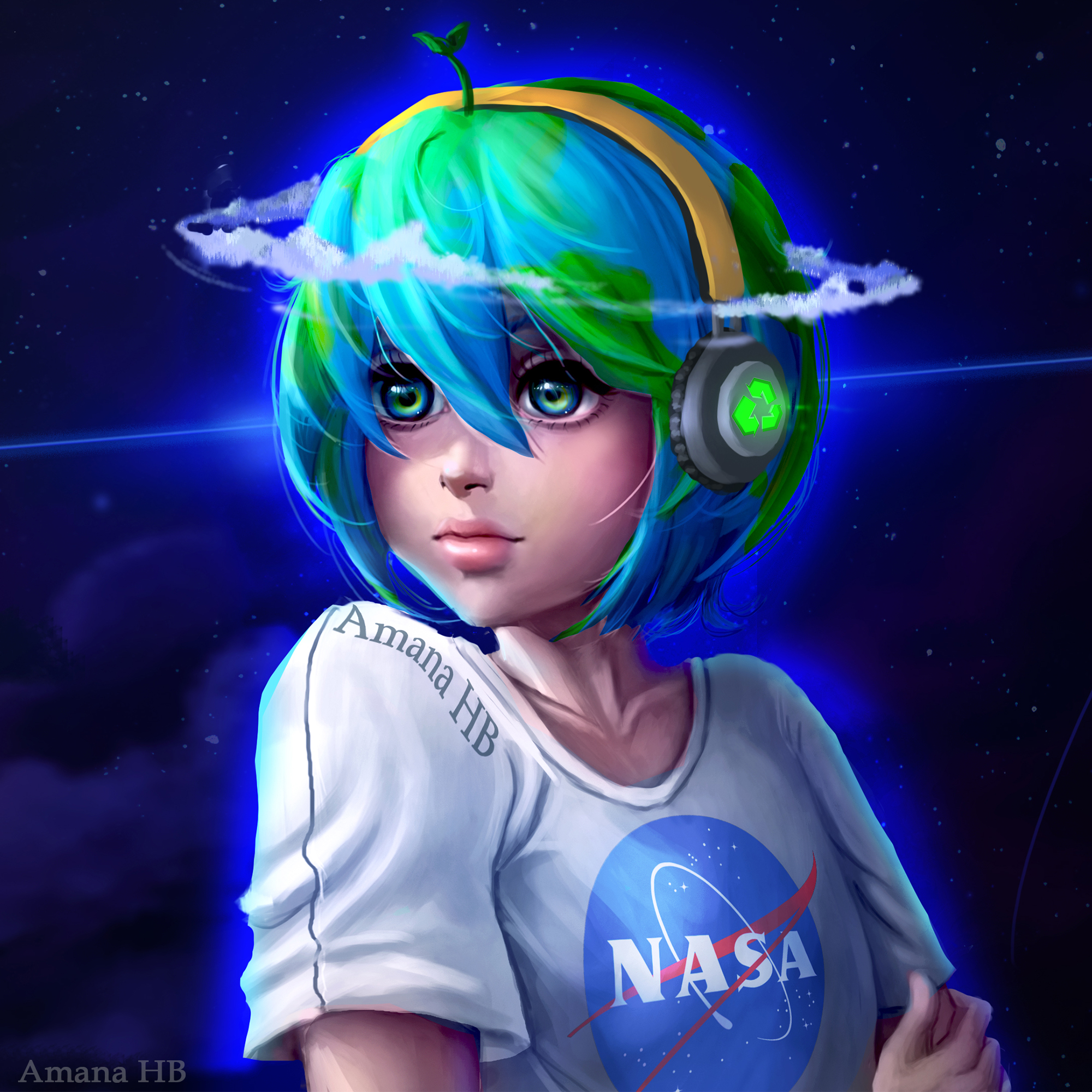 Earth Chan by Amana_HB