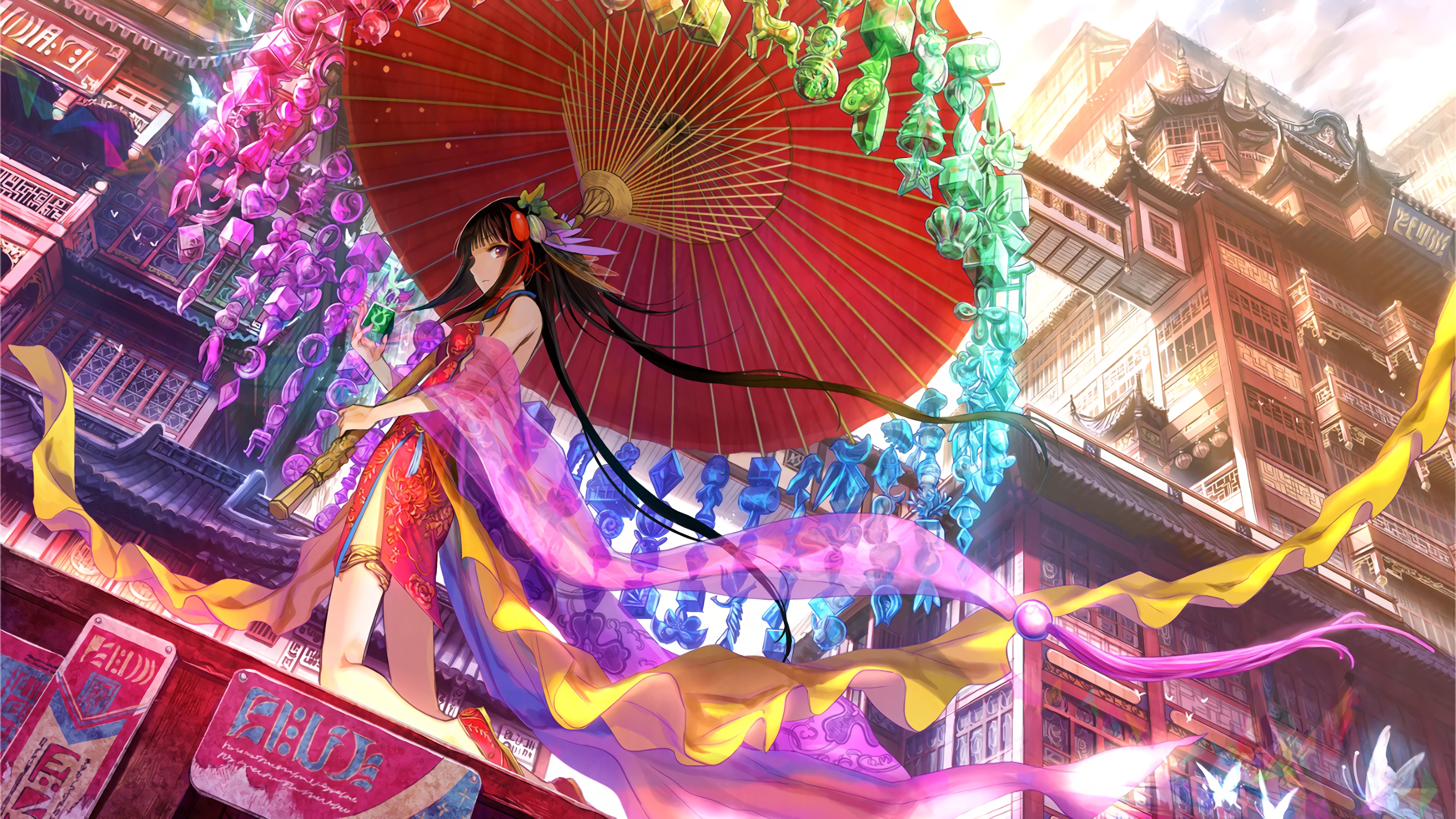 Anime City Art by Fuji Choko