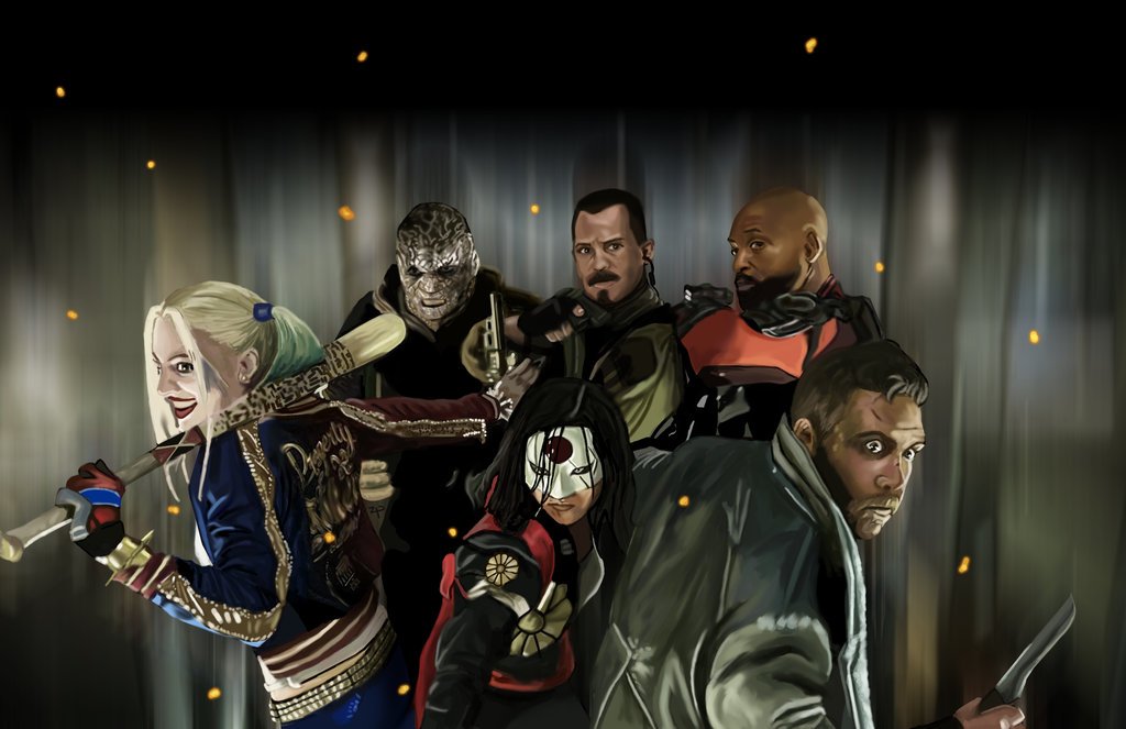 Download Movie Suicide Squad Art