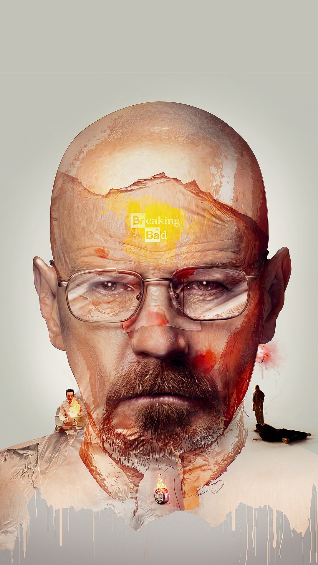 Download Walter White TV Show Breaking Bad Art