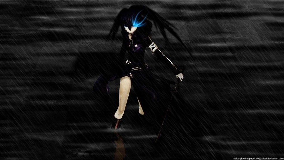 Download Anime Black Rock Shooter Art