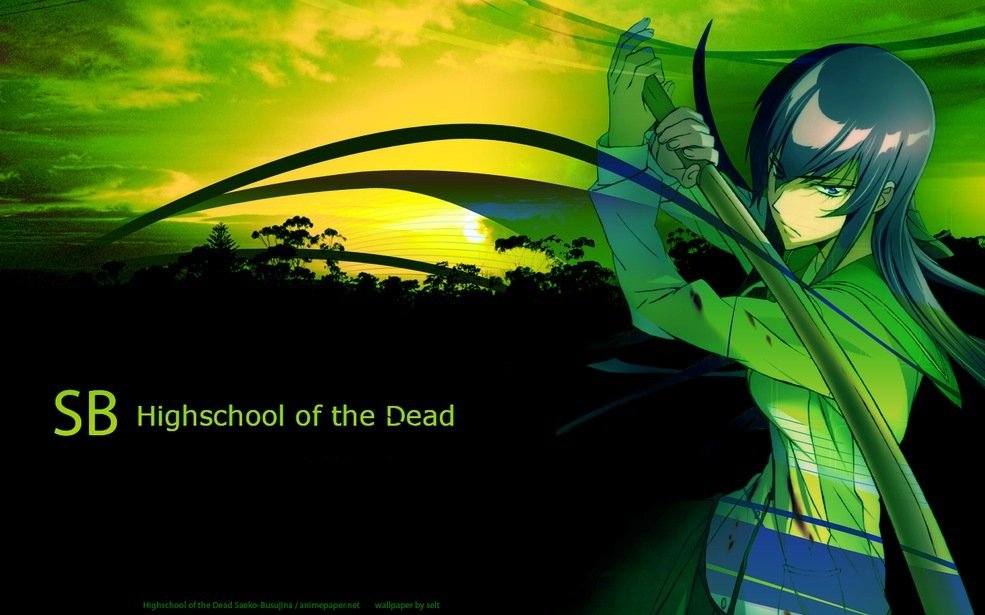 Download Anime Highschool Of The Dead Art