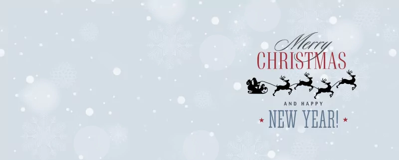  Merry Christmas and Happy New Year Card by Andrew-Art