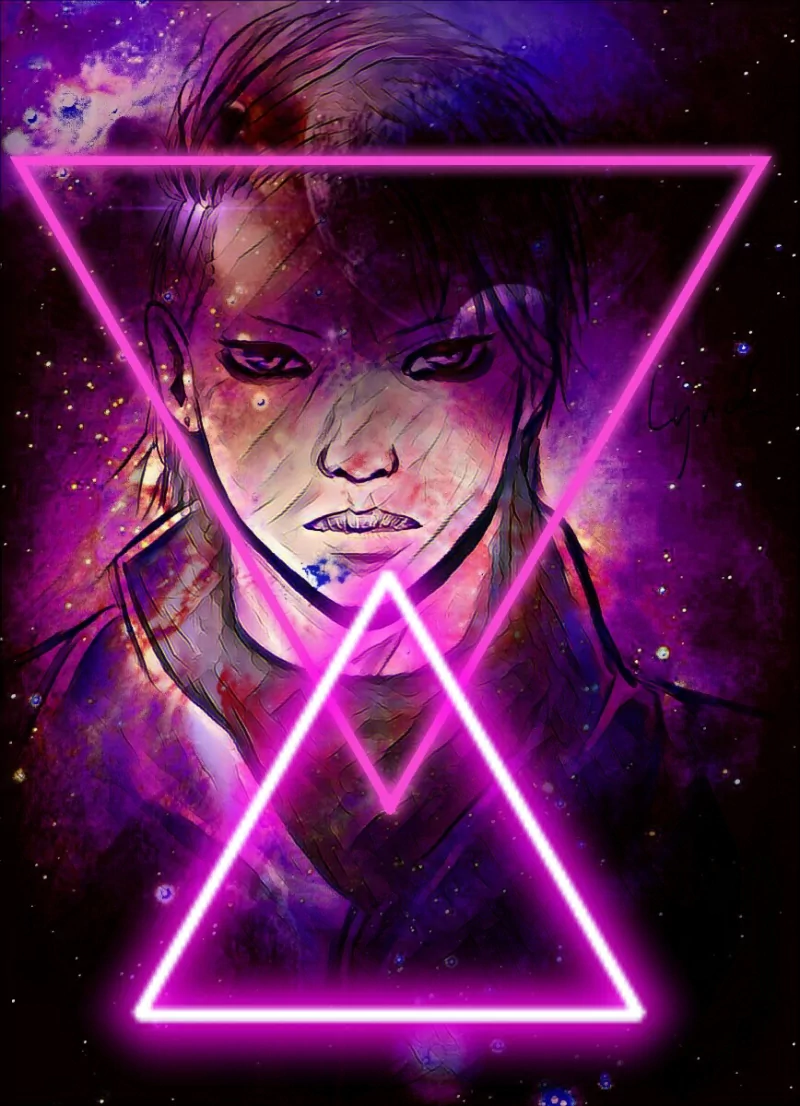 light triangle space Hazuki (lynch.) music lynch. Image