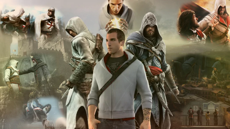  Altair,Ezio and Desmond