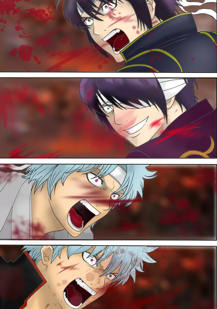 Shinsuke Takasugi Gintoki Sakata Anime Gintama Image