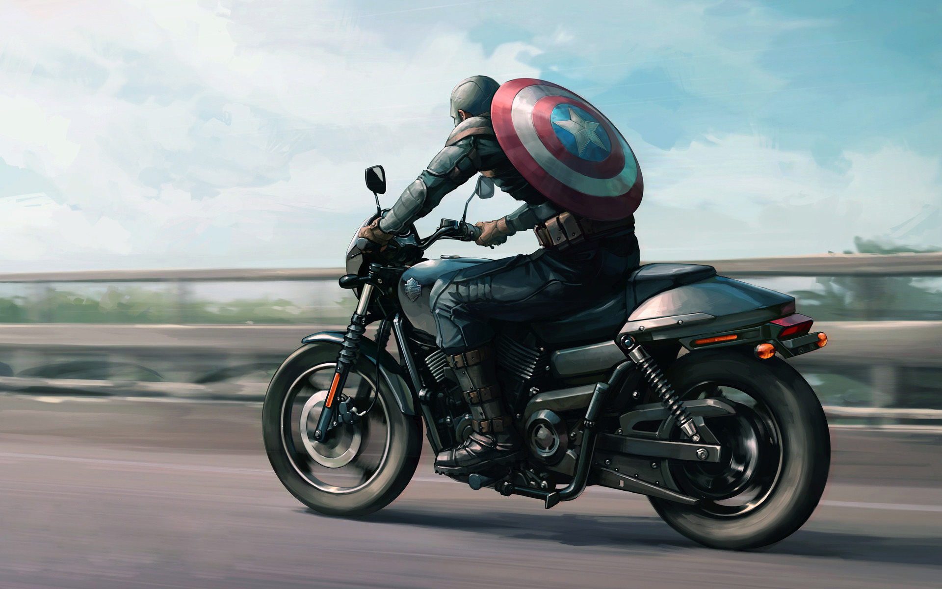 captain america bike in winter soldier