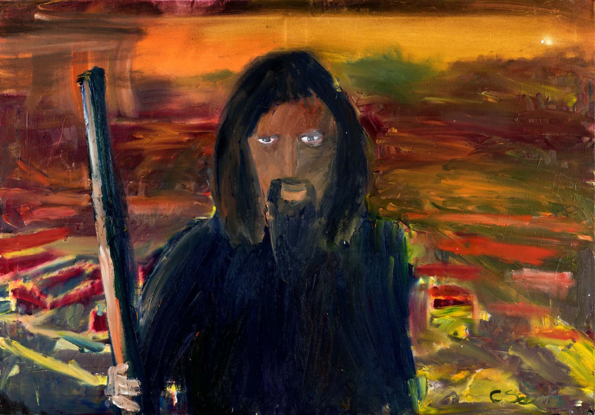 Download Christ Jesus Artistic Oil Painting Art