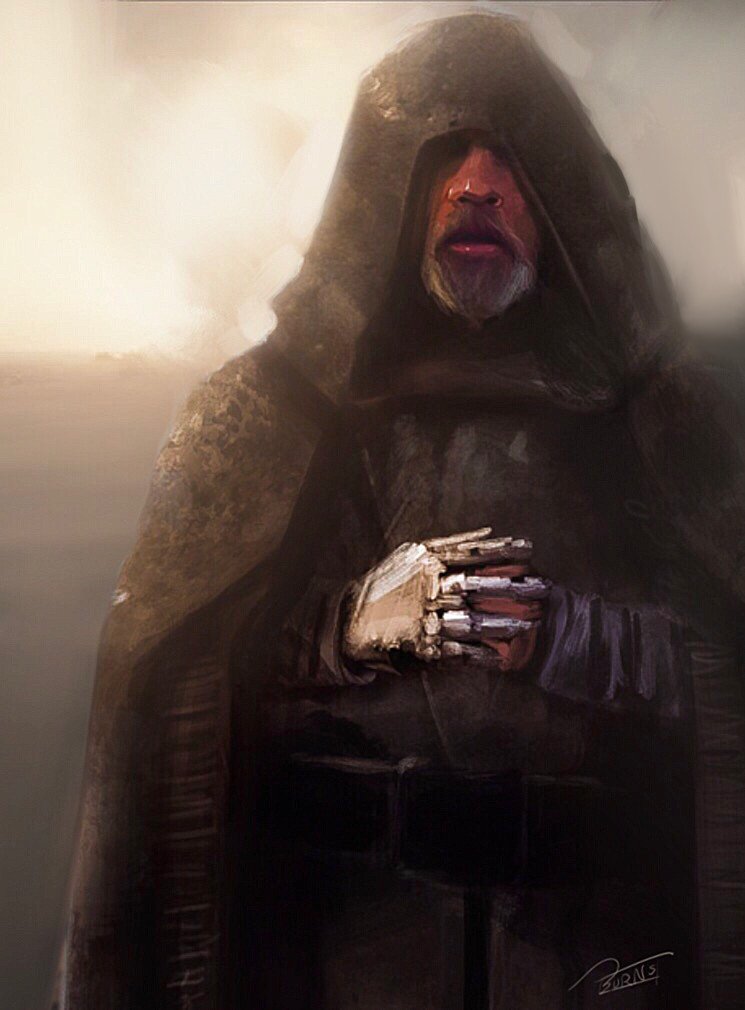 Download Luke Skywalker Movie Star Wars: The Last Jedi Art