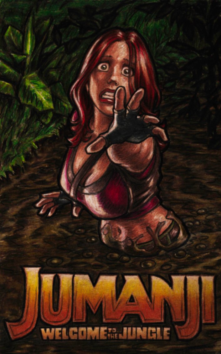 Movie Jumanji: Welcome to the Jungle Art. 