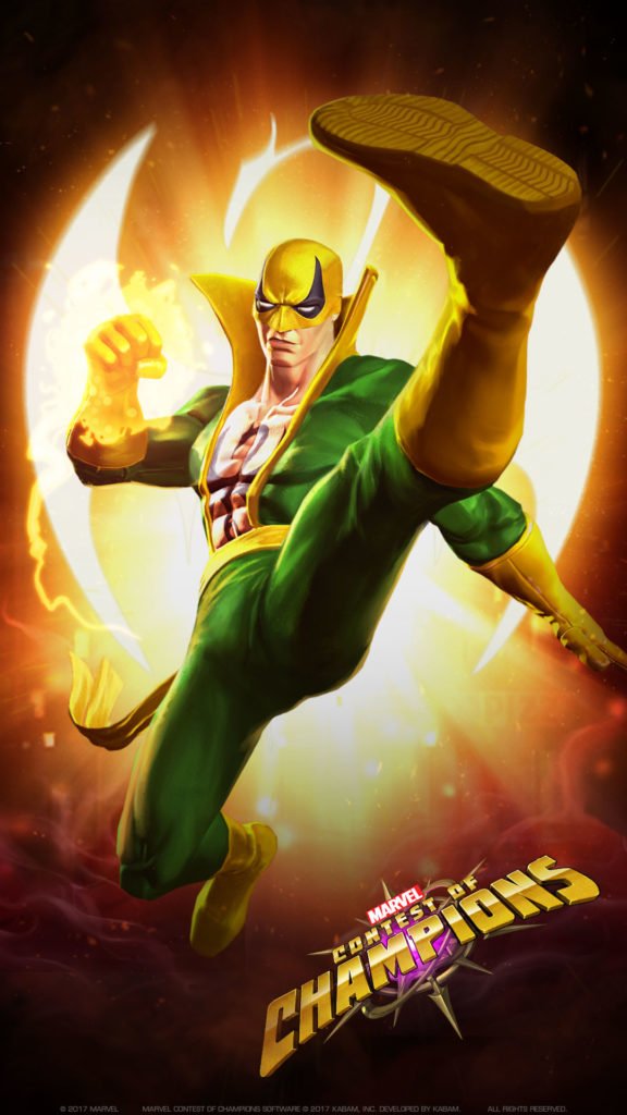 Download Danny Rand Iron Fist (Marvel Comics) Video Game MARVEL Contest Of Champions Art