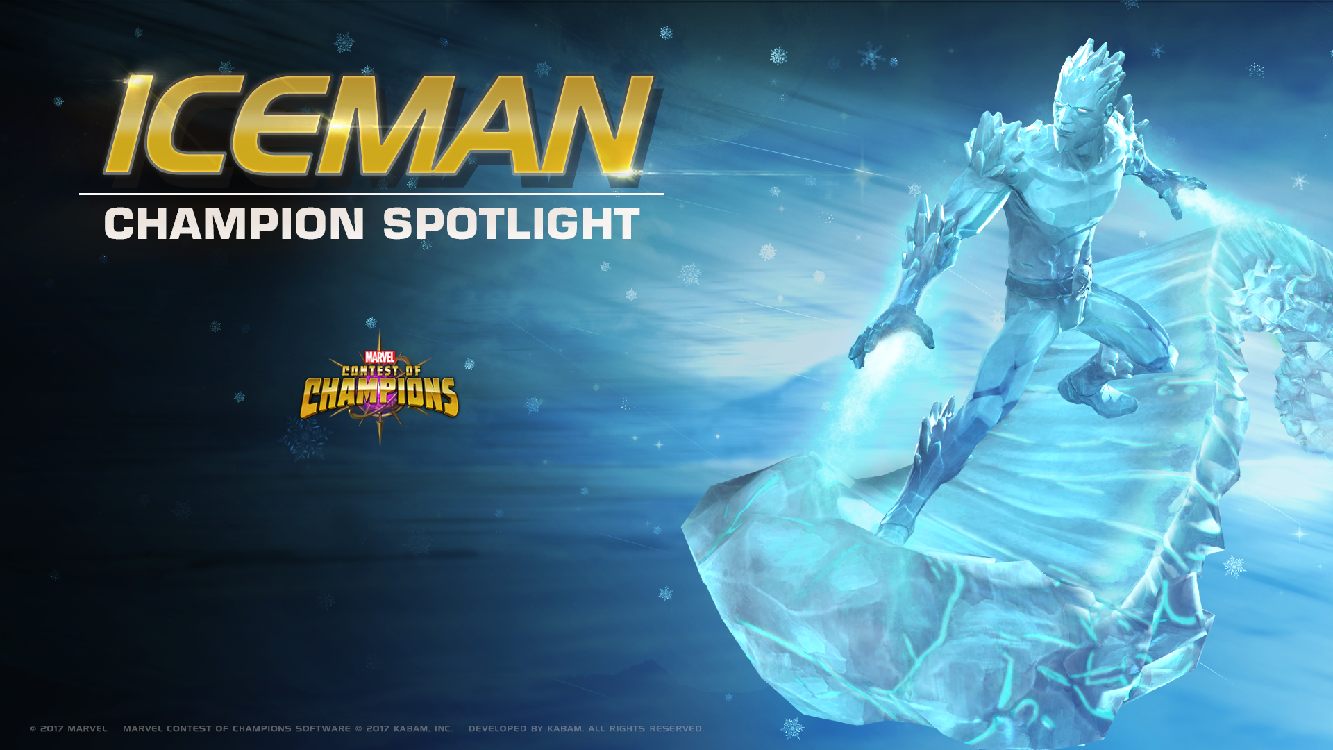 Download Iceman (Marvel Comics) Video Game MARVEL Contest Of Champions Art