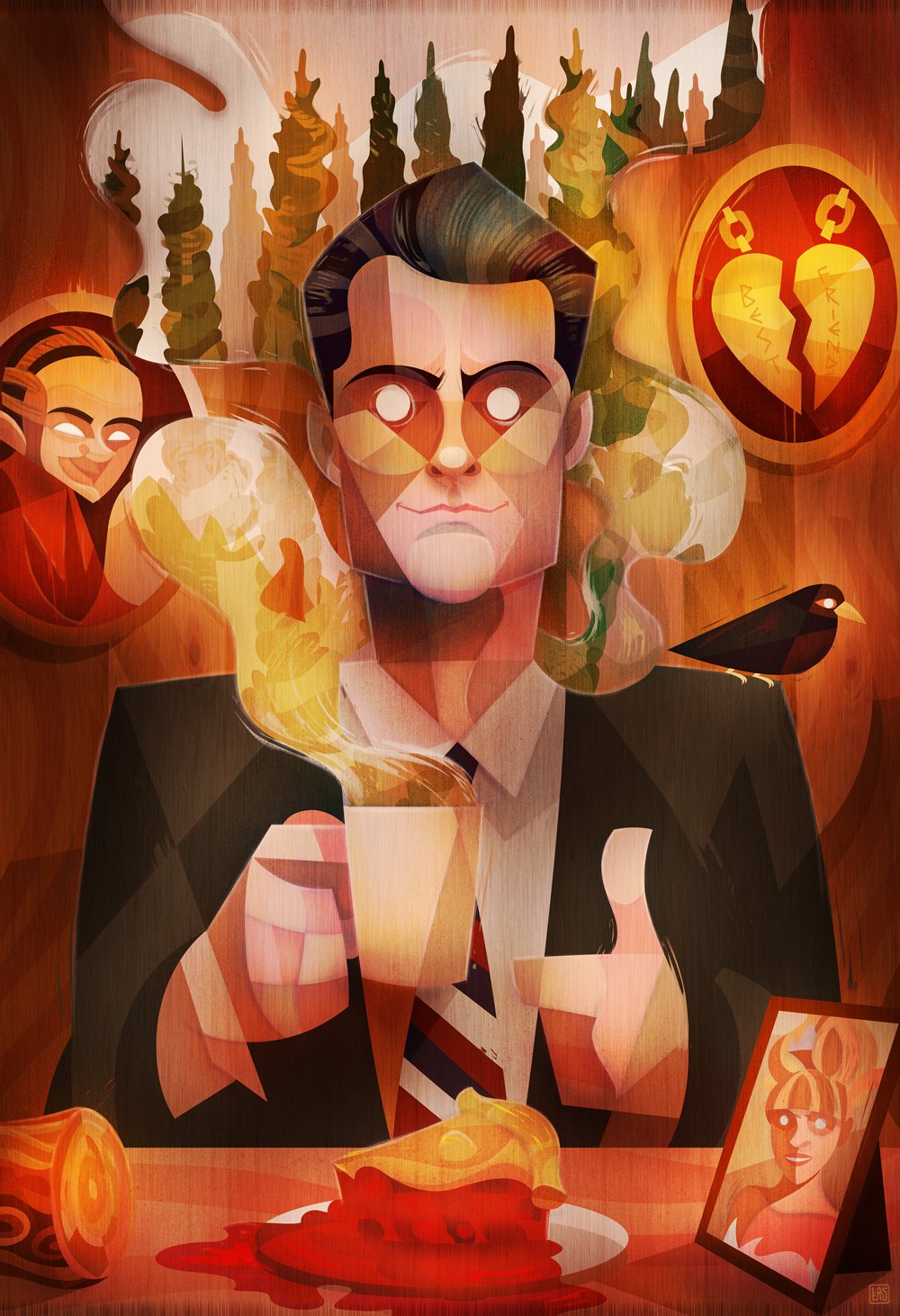 Download TV Show Twin Peaks Art