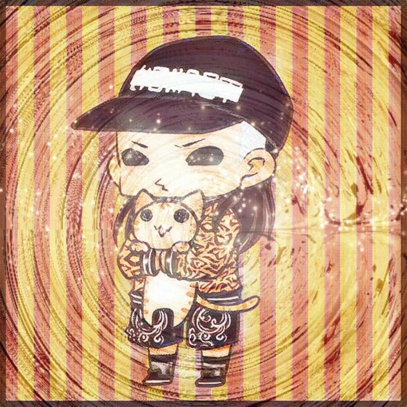 glitter cat Asanao (lynch.) music lynch. Image