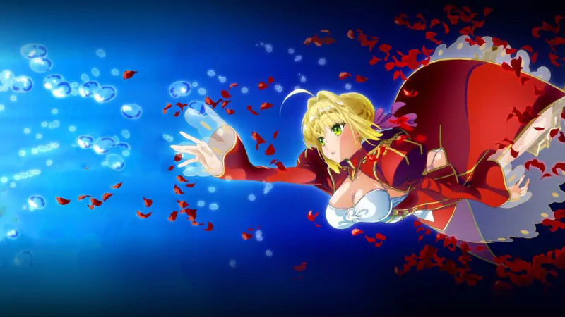 Nero Claudius Red Saber Anime Fate/extra Image