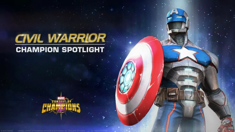 Captain America Civil Warrior video game MARVEL Contest of Champions Image