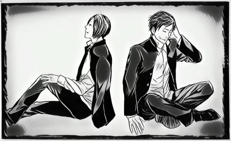 Yuusuke (lynch.) Reo (lynch.) monochrome music lynch. Image