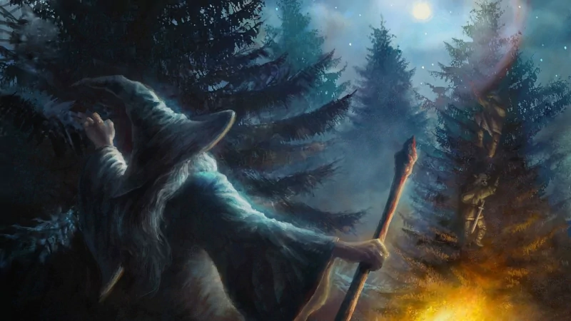 dwarf Gandalf movie The Hobbit: An Unexpected Journey Image
