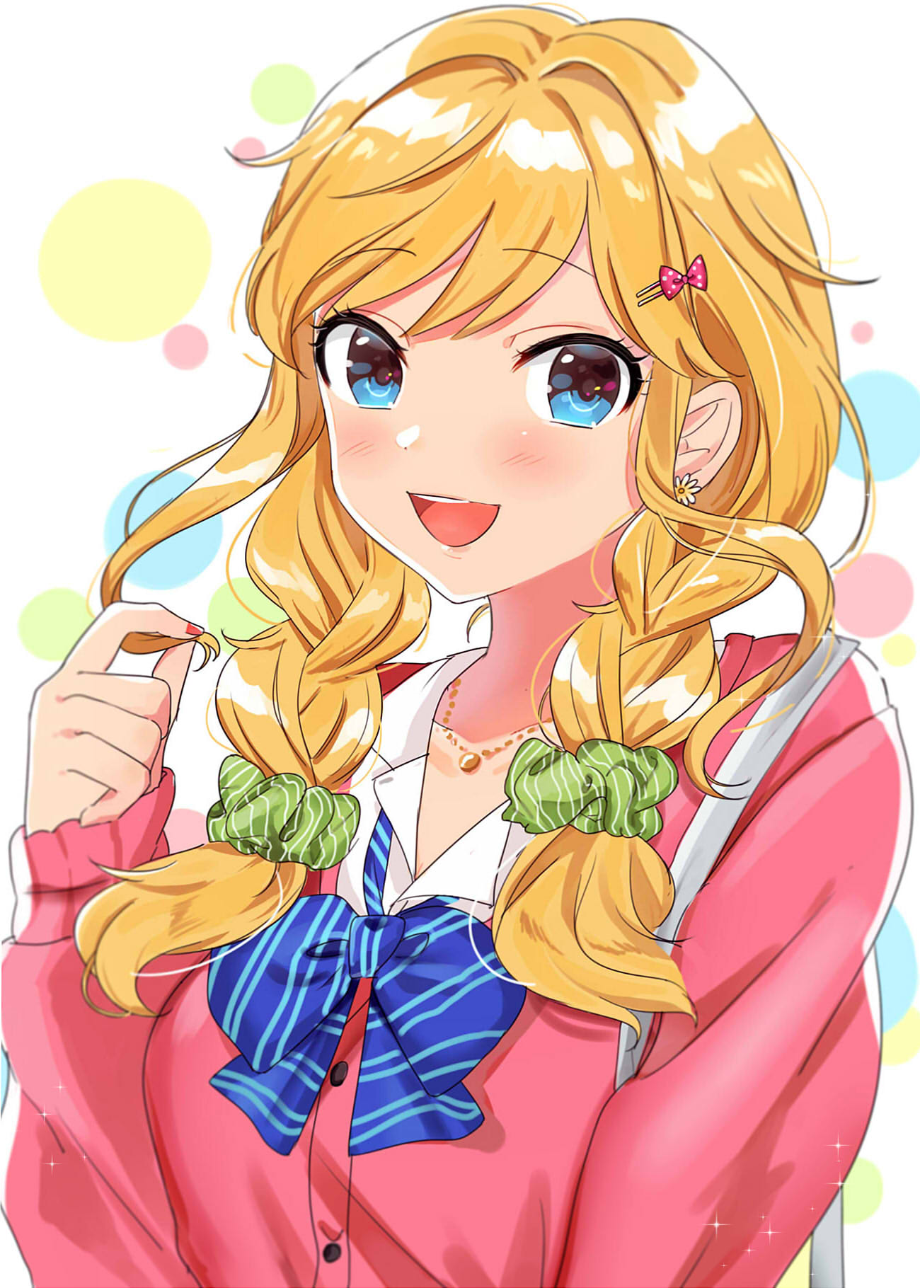 Download Twintails Blue Eyes Blonde Yui Ohtsuki Anime The Idolm@ster 