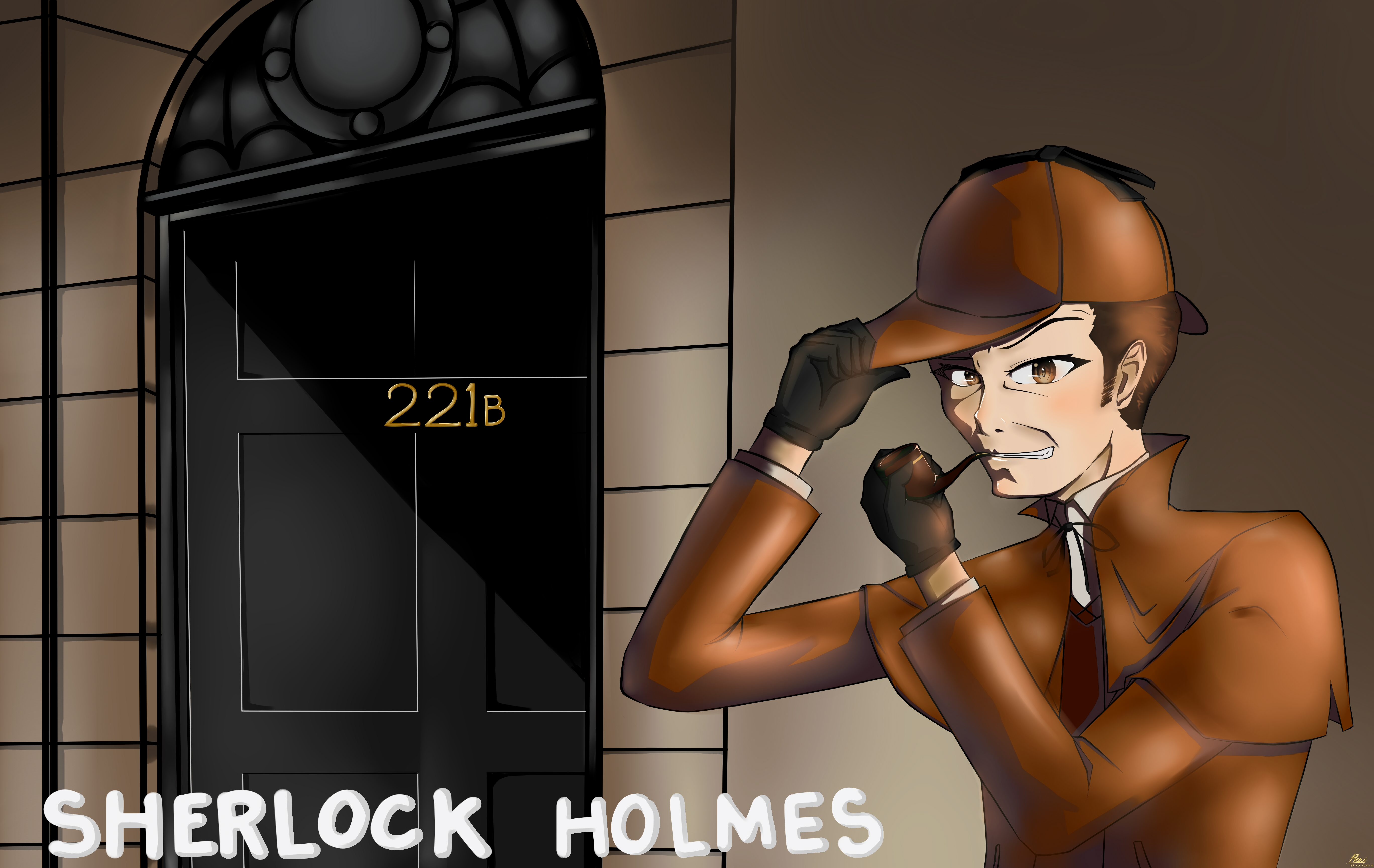 View, Download, Rate, and Comment on this <b>Sherlock</b> Holes by Pongprom1345.