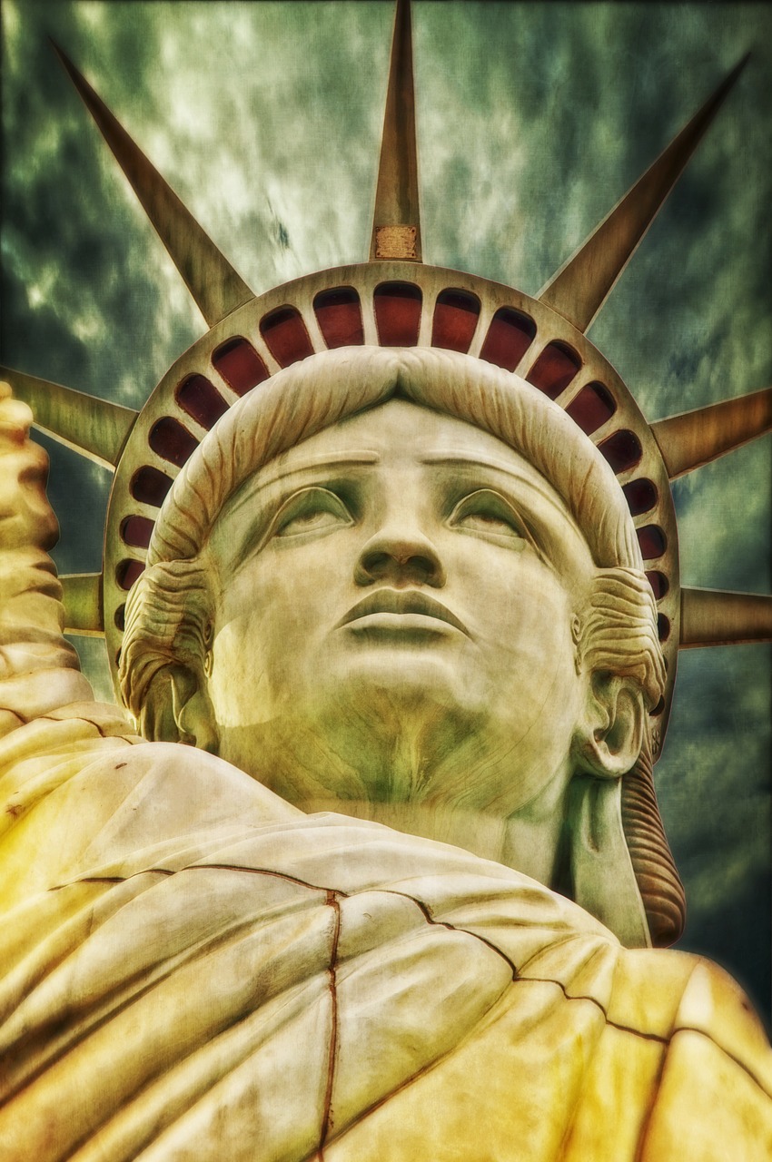 Artistic Statue Of Liberty by Brigitte Werner