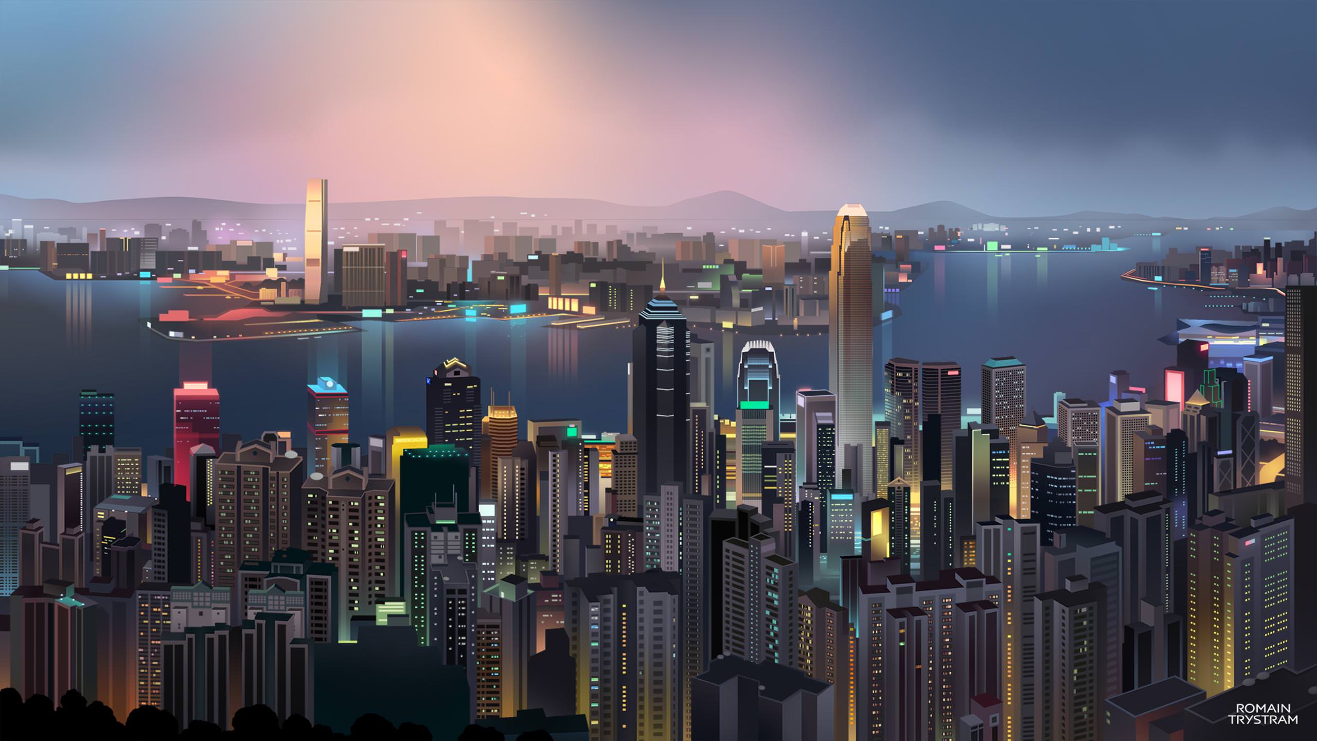 Hong Kong Art by Romain Trystam