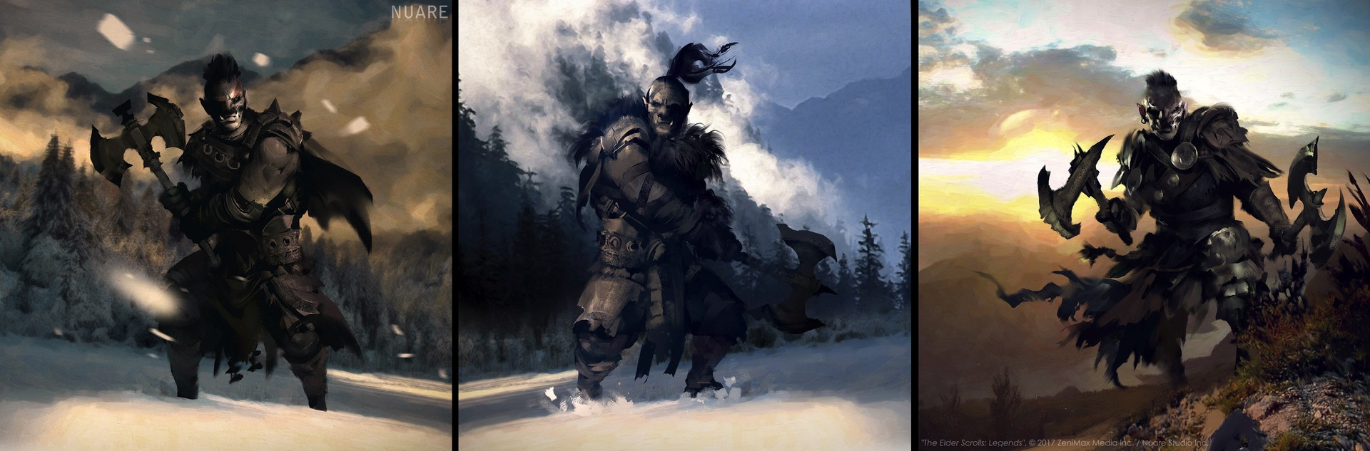 The Elder Scrolls: Legends Art by Nuare Studio