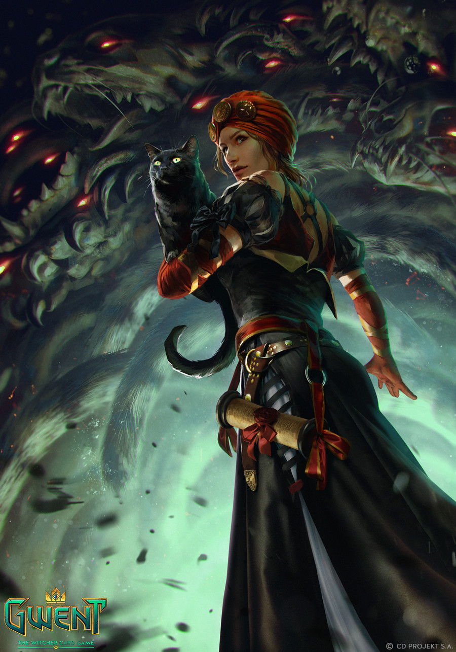 Gwent: The Witcher Card Game Art by Anna Podedworna