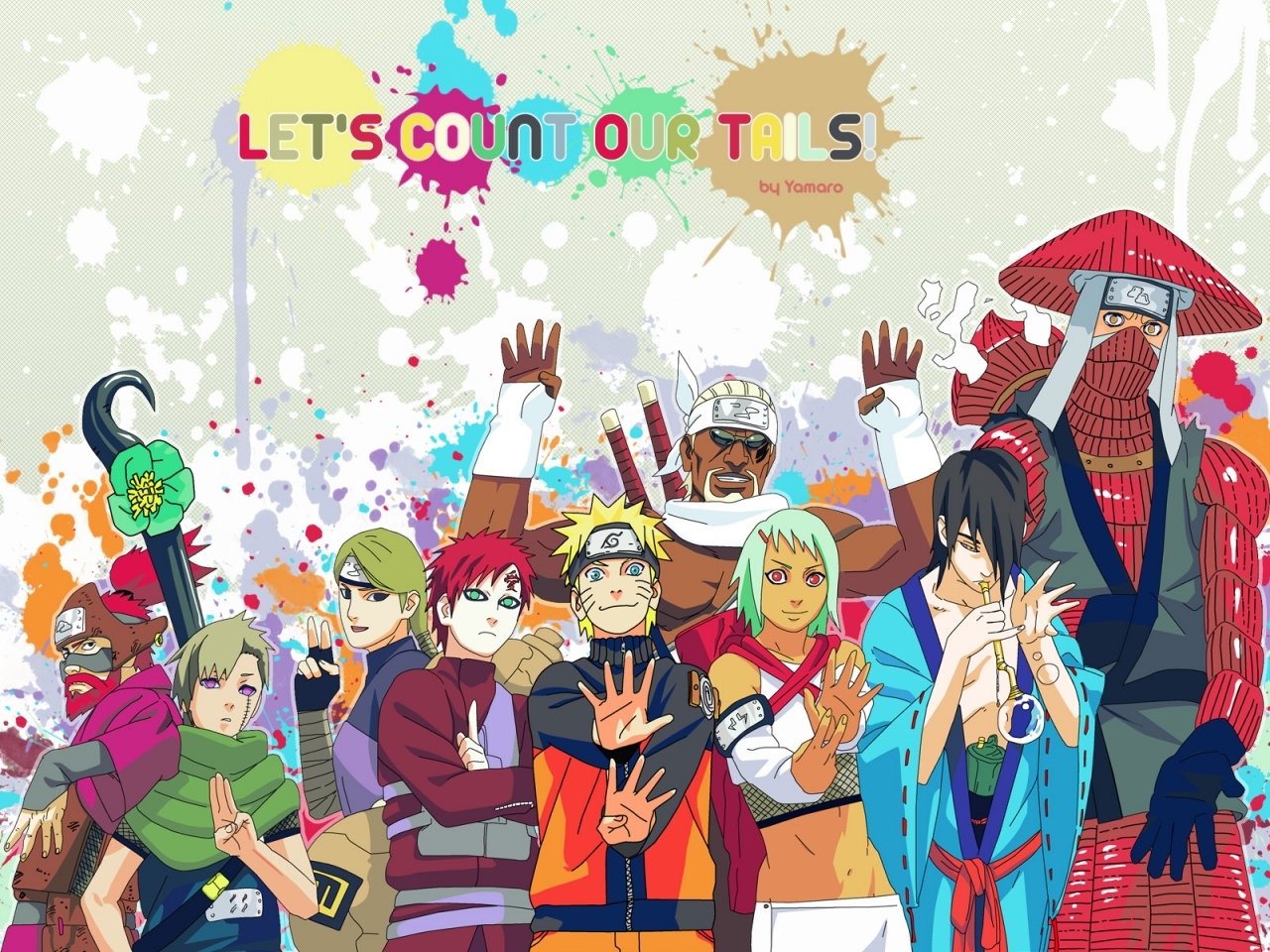 Download Kurama (Naruto) Jinchūriki (Naruto) Anime Naruto Art