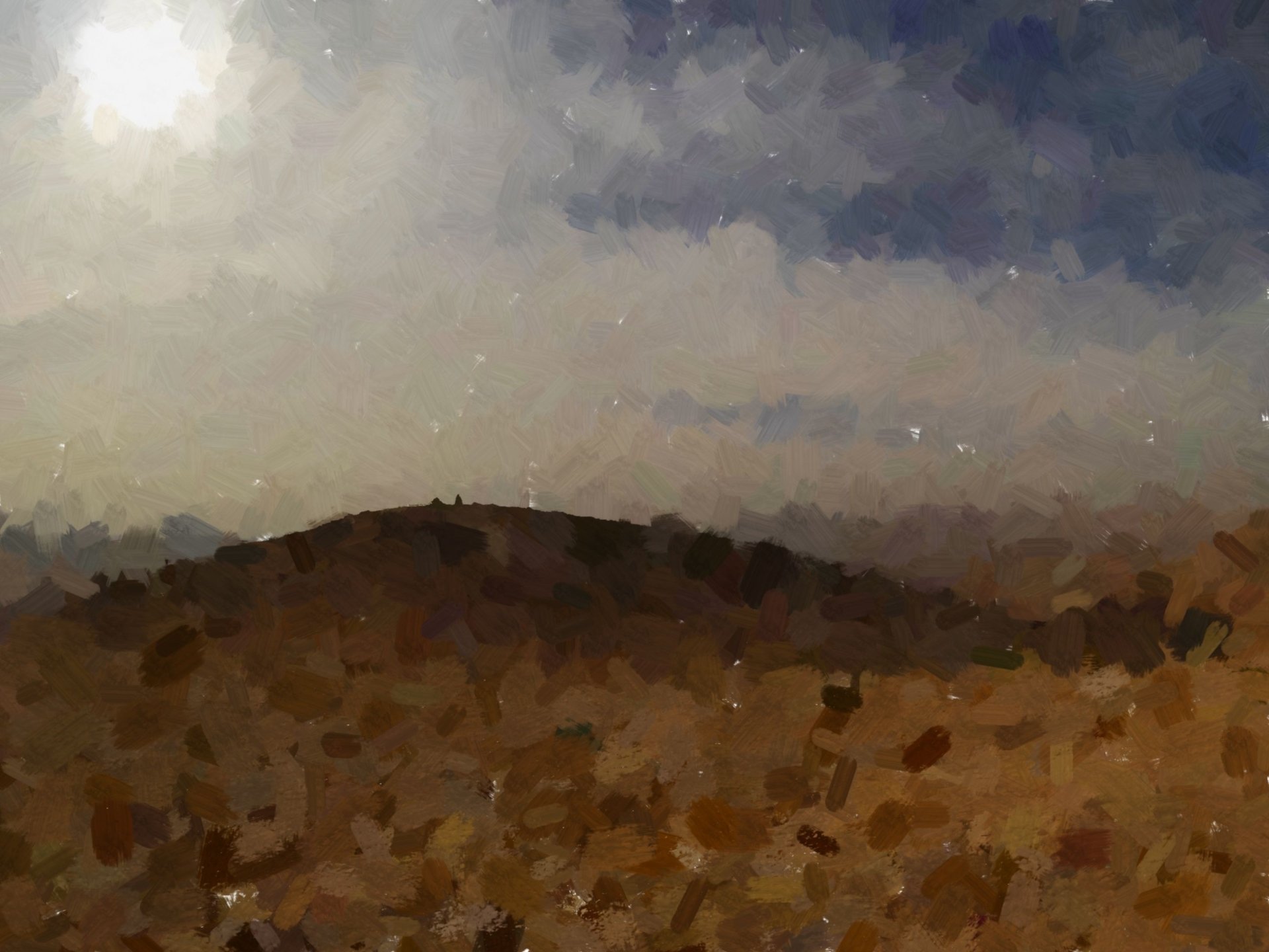 Download Sinai Peninsula Artistic Oil Painting Art