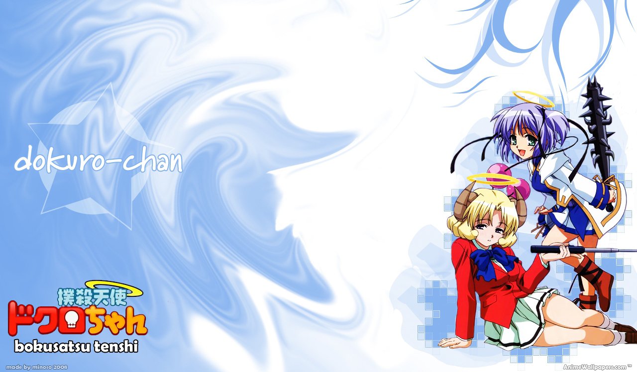 Download Dokuro Mitsukai Sabato Mihashigo Anime Bokusatsu Tenshi Dokuro-chan Art