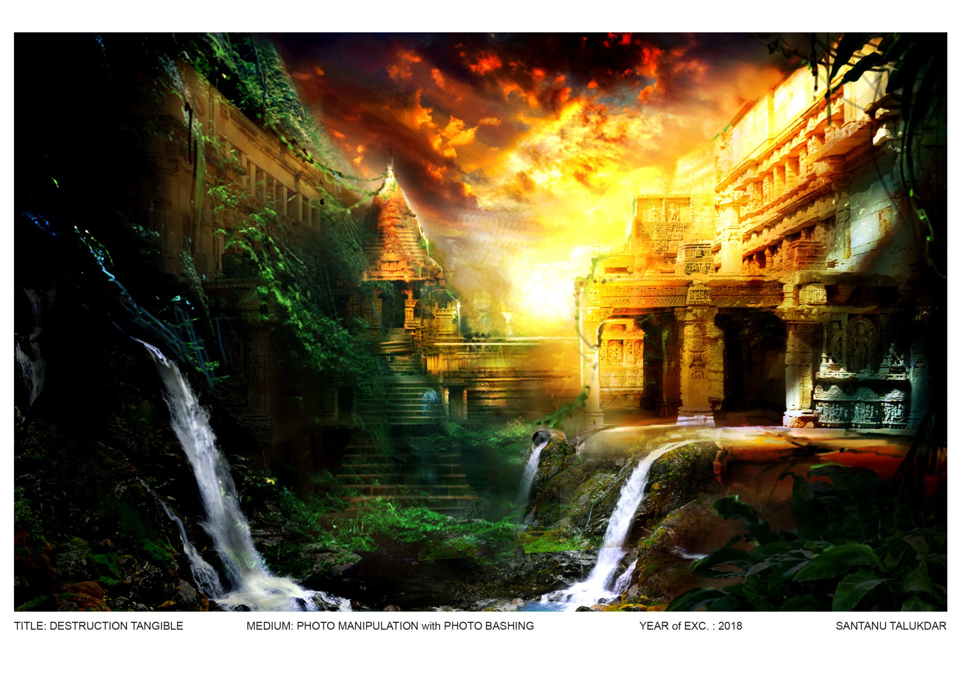 Destruction Tangible (DIGITAL PAINTING using by Adobe PHotoshop) by Santanut54