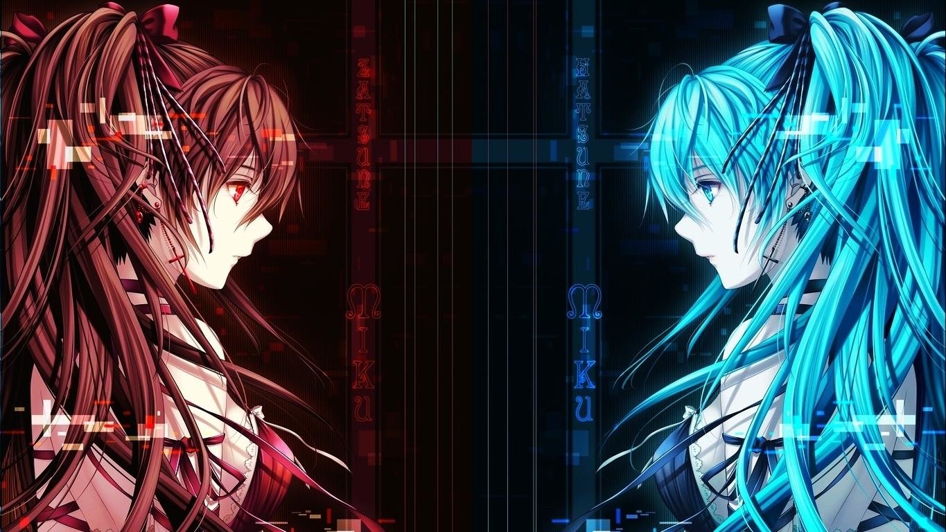 Download Zatsune Miku Hatsune Miku Anime Vocaloid Art