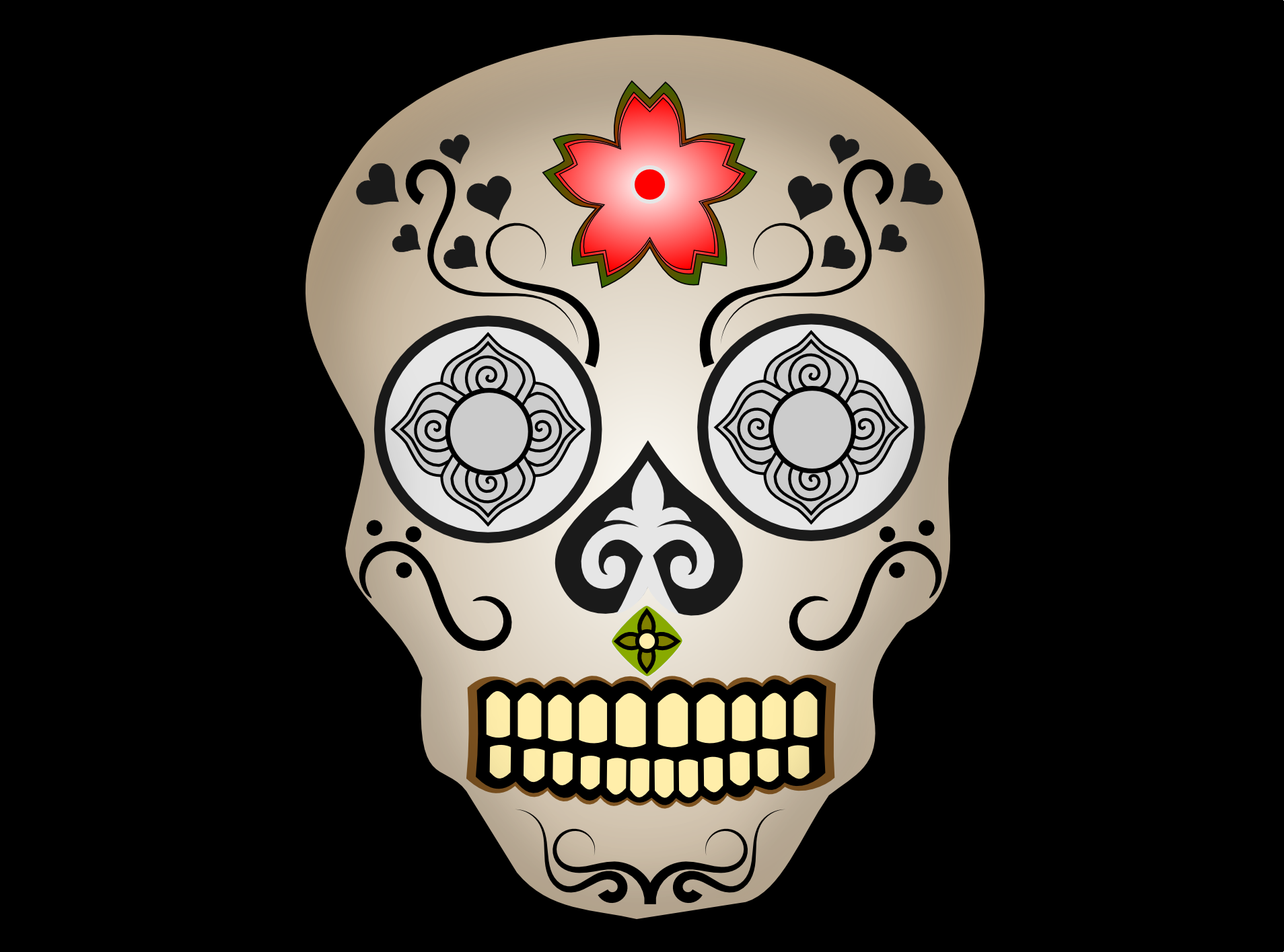 Download Dark Skull Art