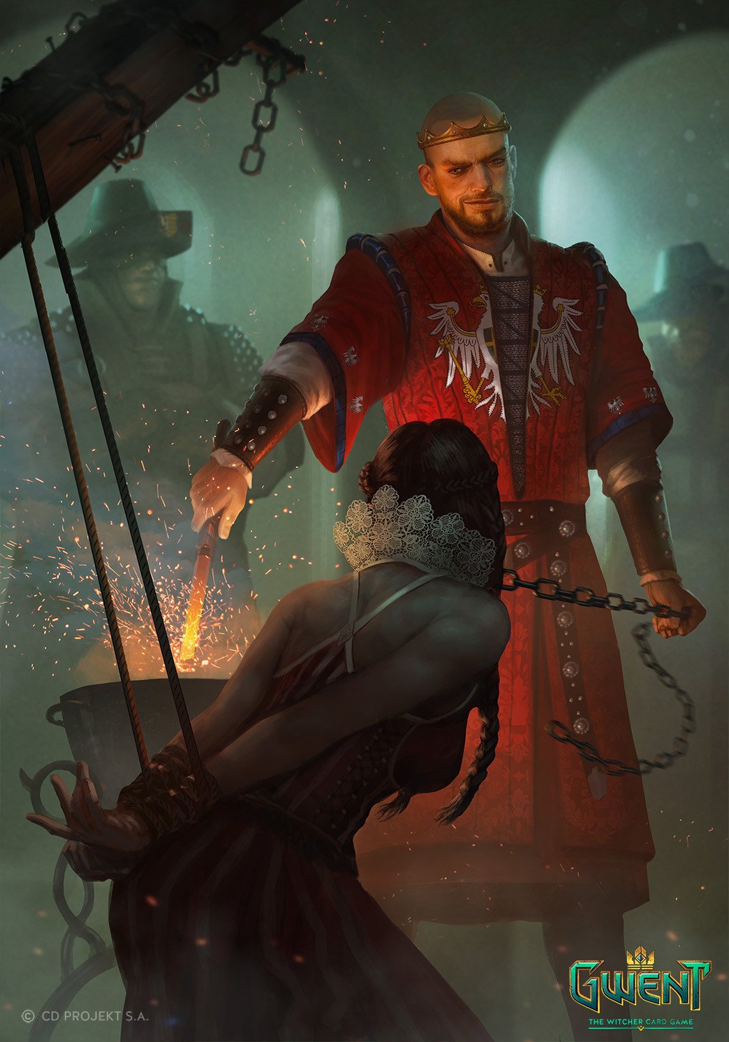 Video Game Gwent The Witcher Card Game Art By Nemanja Stankovic