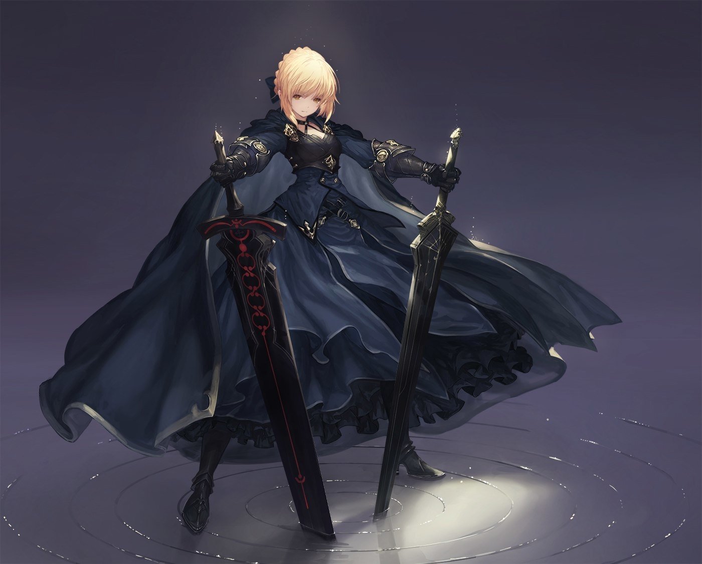 Download Saber (Fate Series) Anime Fate/extra Art