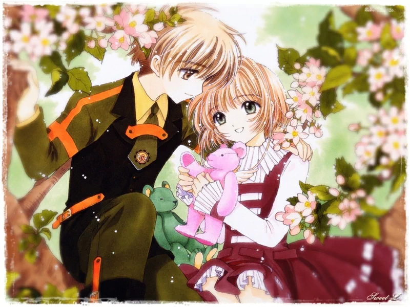 Syaoran Li Sakura Kinomoto Anime Cardcaptor Sakura Image
