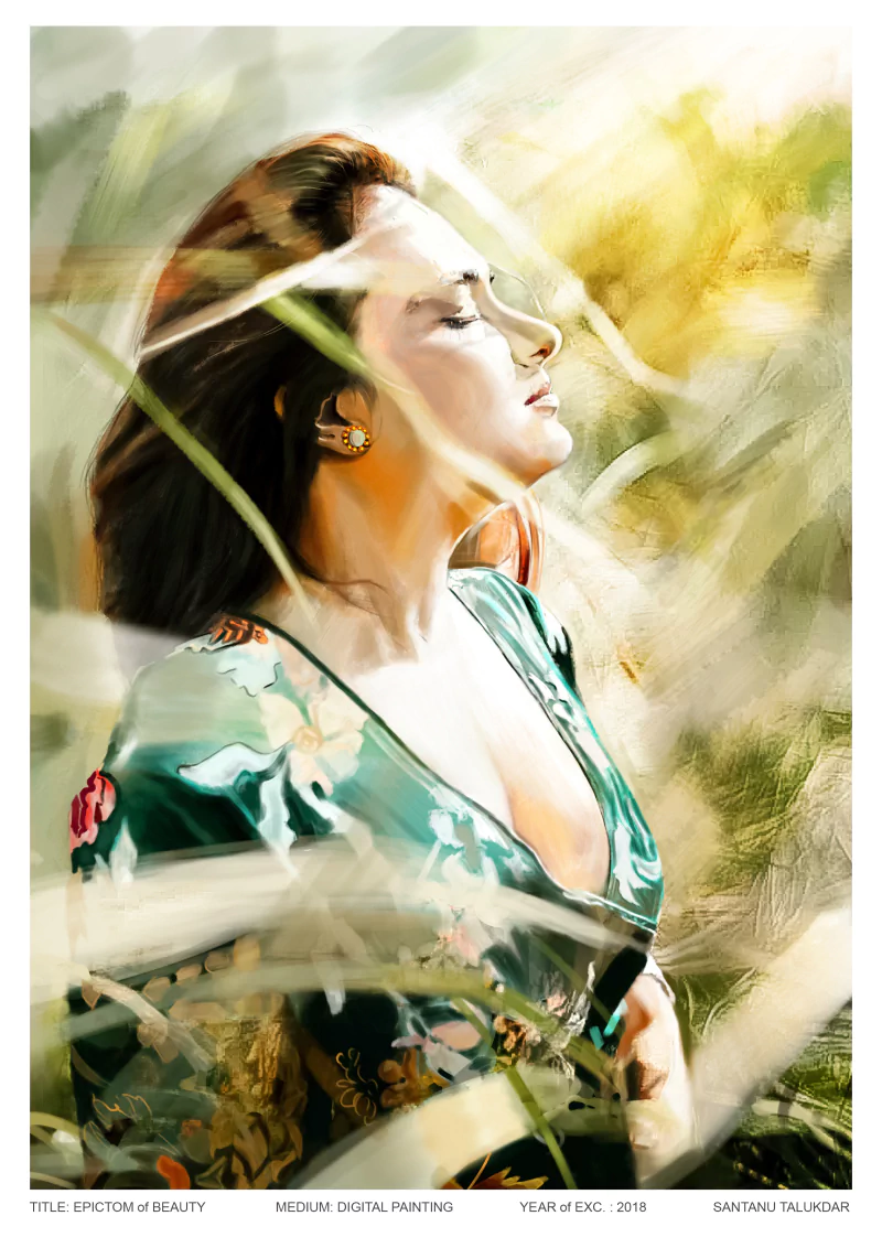  Epictom Beauty (DIGITAL PAINTING using by Adobe Photoshop)