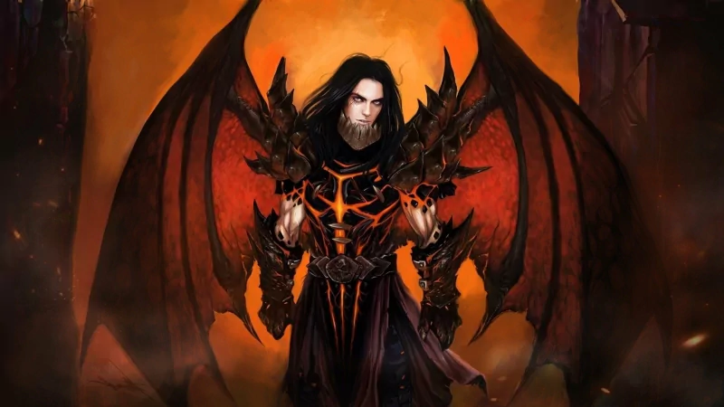 dragon demon World of Warcraft armor wings dark Deathwing (World Of Warcraft) fantasy angel Dark Fantasy Image