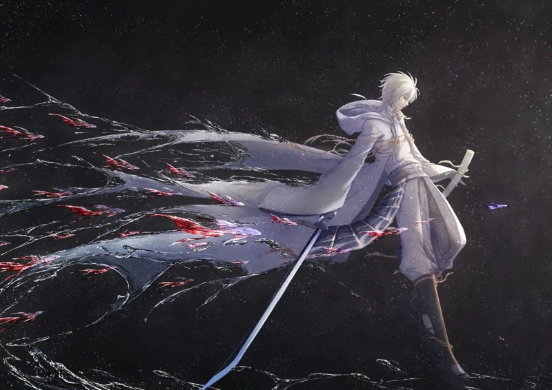 Tsurumaru Kuninaga Anime Touken Ranbu Image