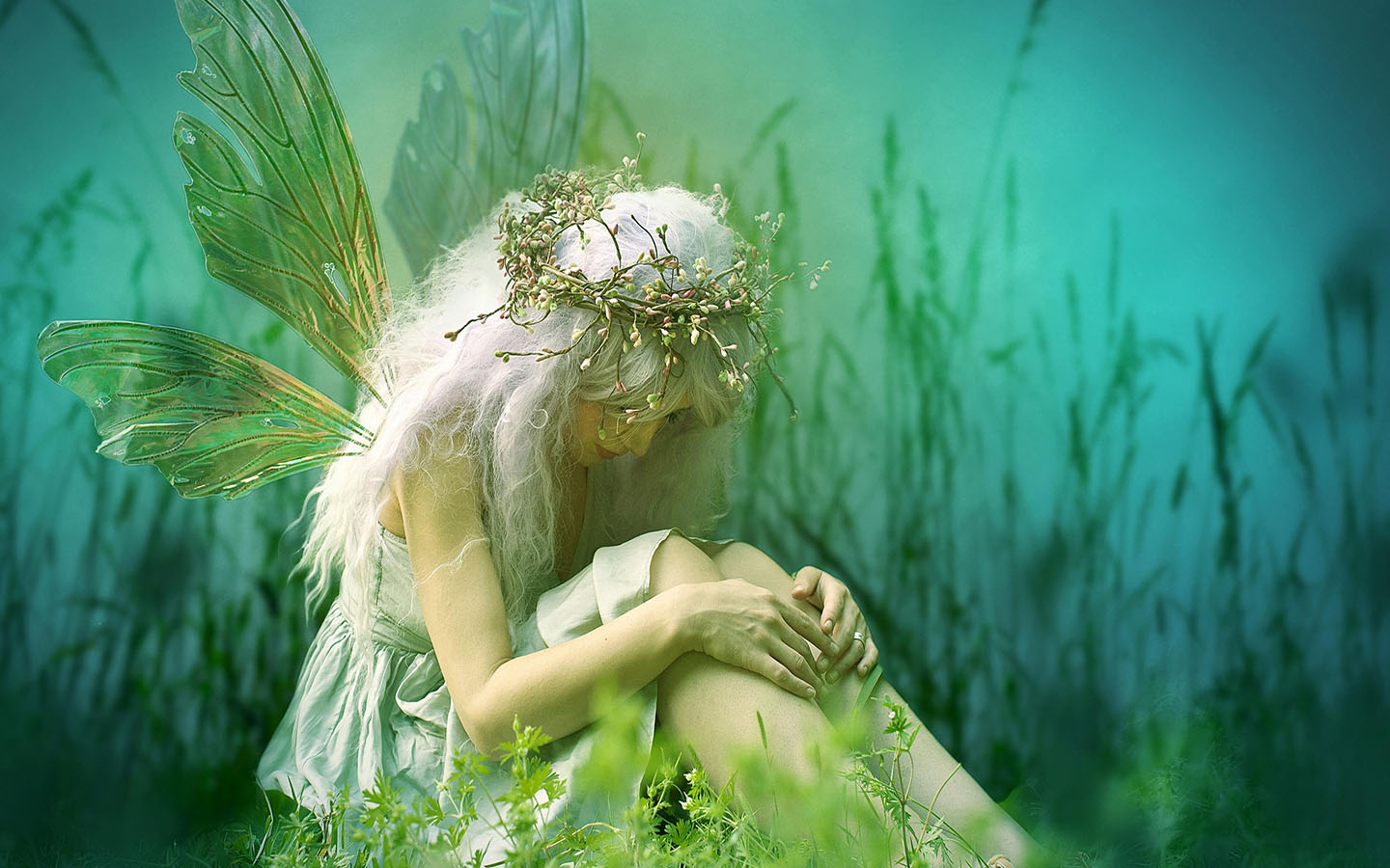Sad Fairy by Anne Wipf