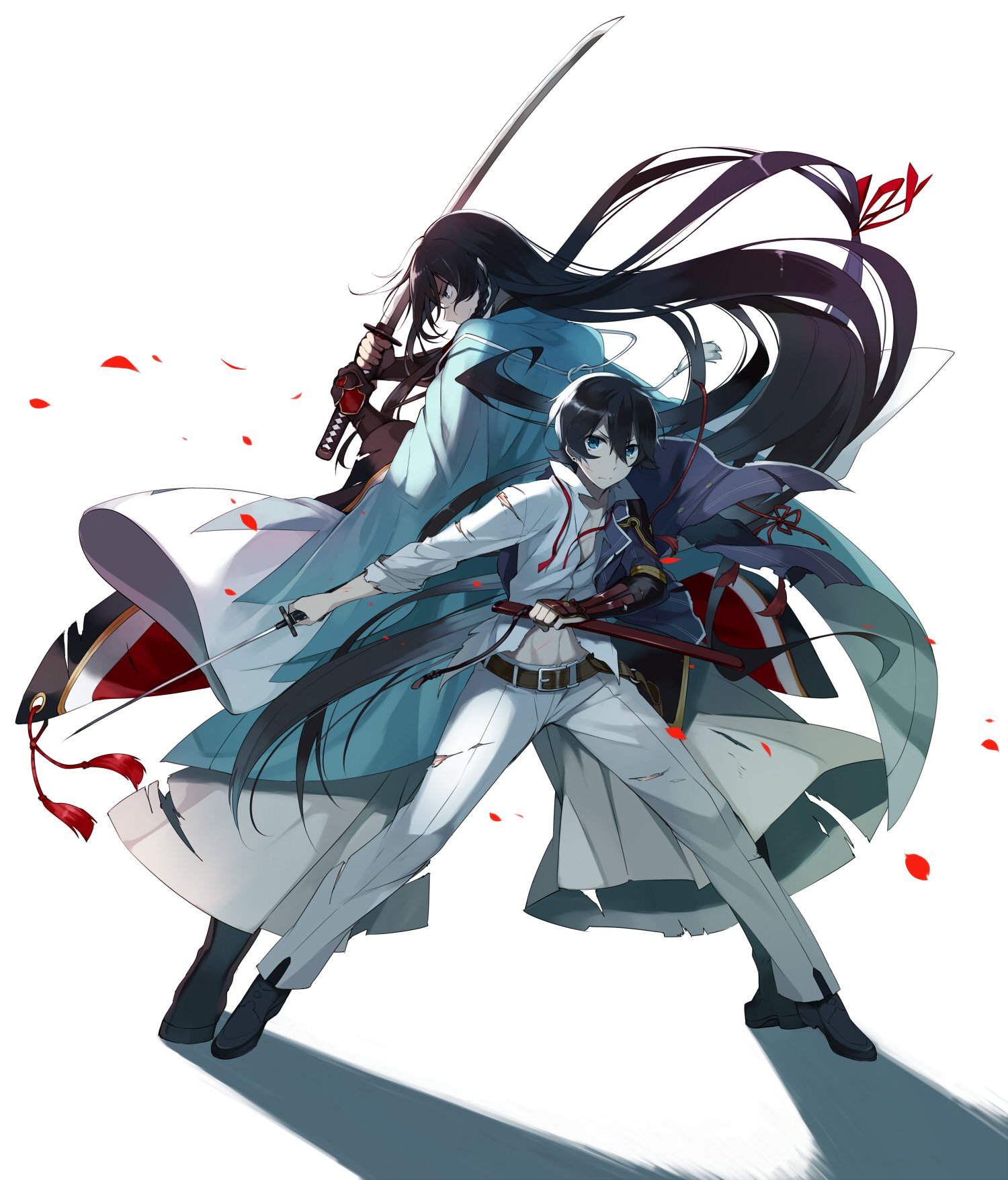 Download Izumi No Kami Kanesada Horikawa Kunihiro Anime Touken Ranbu Art