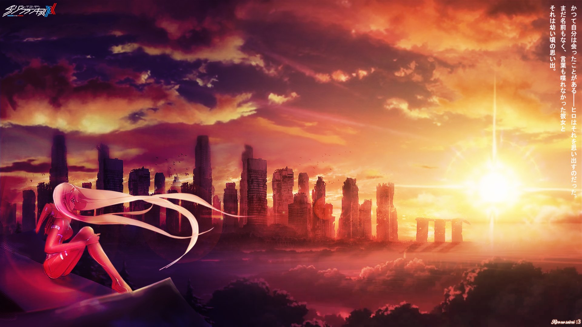 Download Anime Darling In The FranXX Art by caongochai