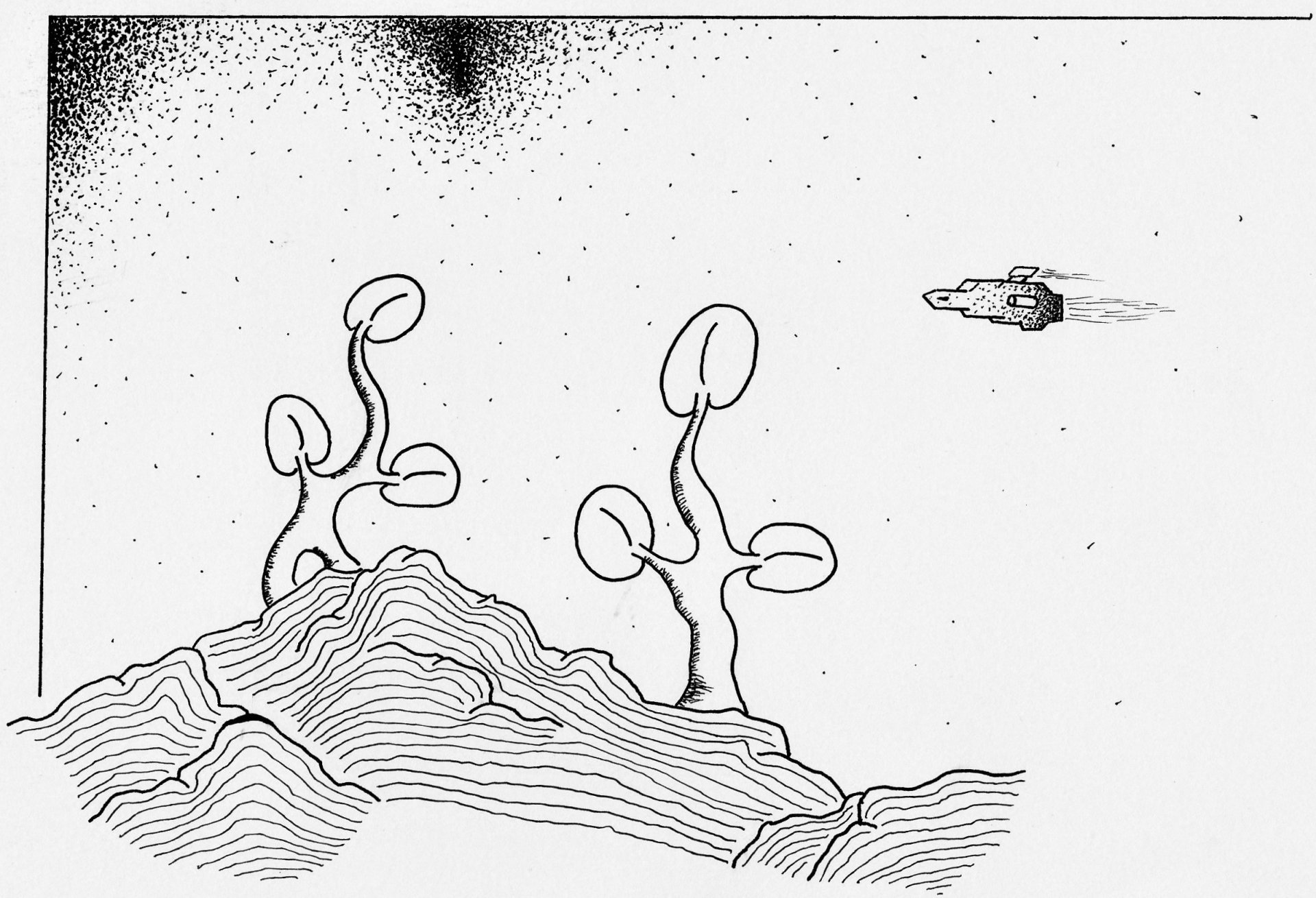 Drawn Dream - 2nd (Mars landscape) by kalharko