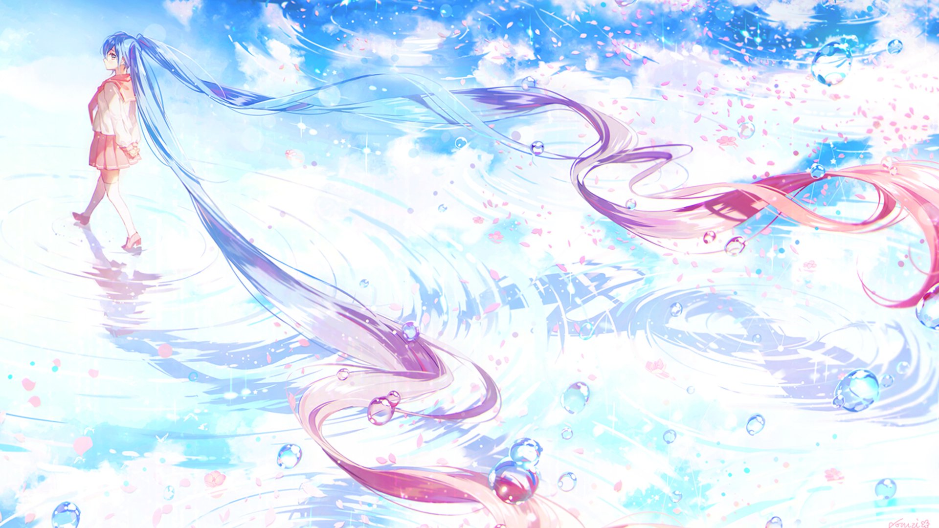 Download Hatsune Miku Anime Vocaloid Art