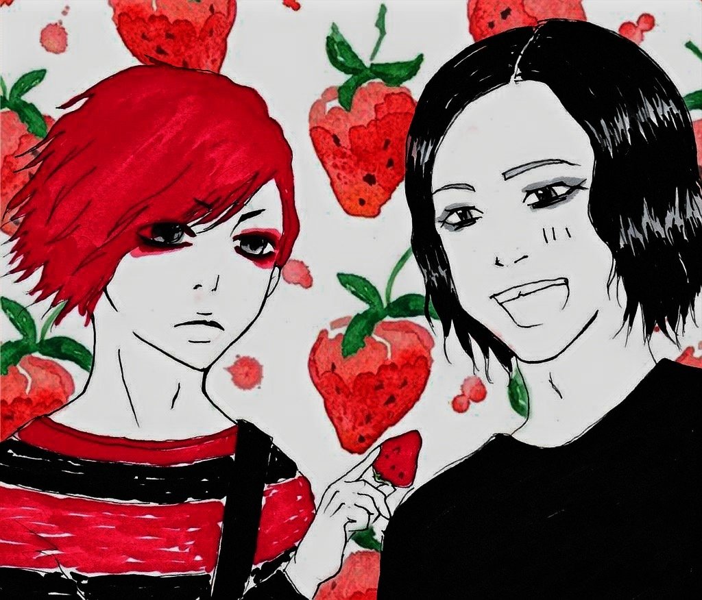 Download Couple Akinori (lynch.) Yuusuke (lynch.) Strawberry Music Lynch. Art
