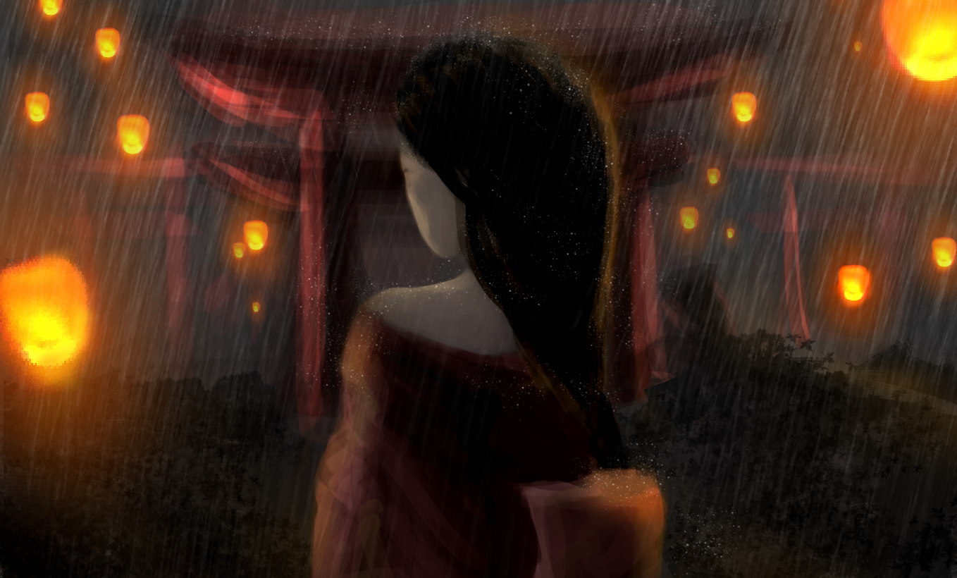 Torii Girl by haarrisb