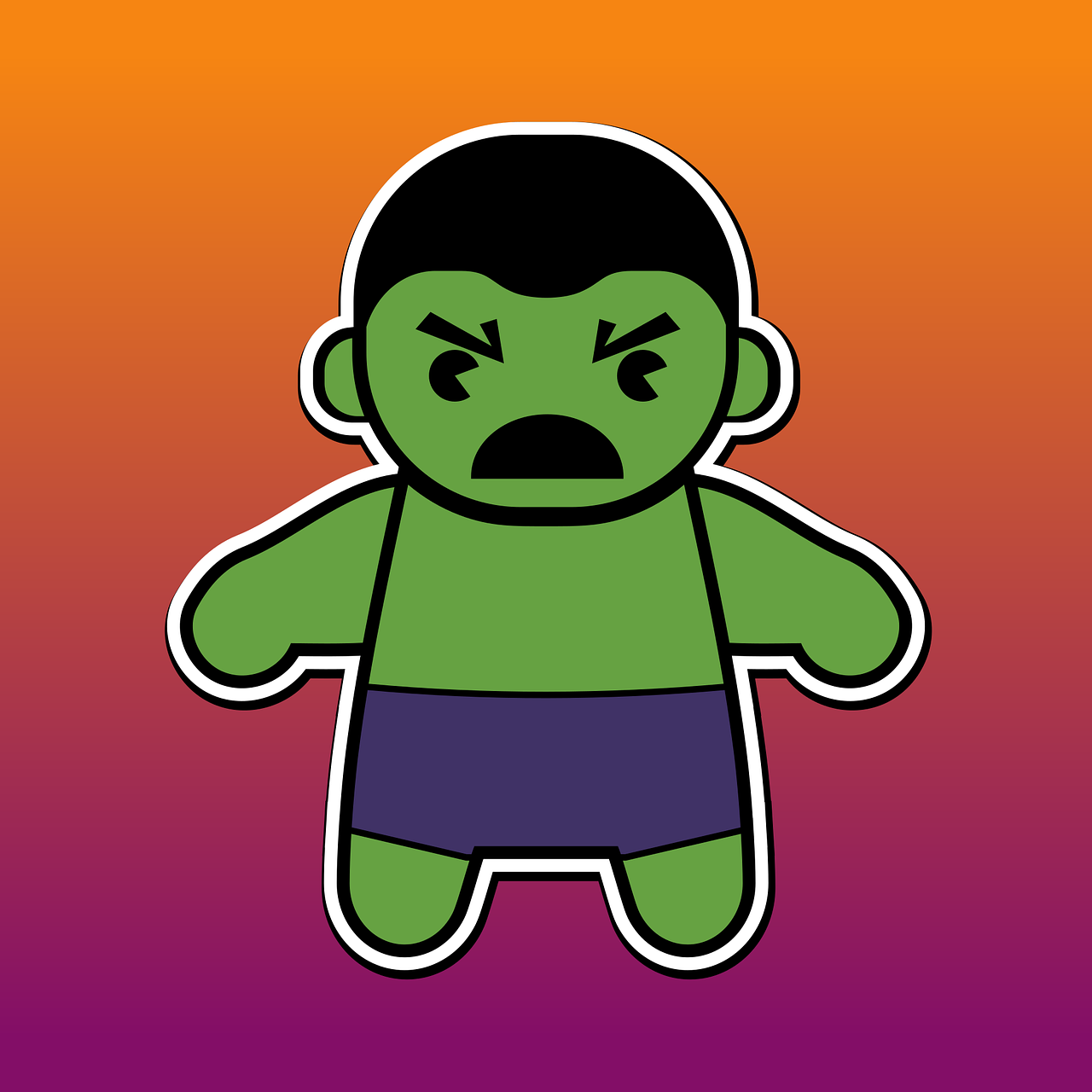 Download Comic Hulk Art