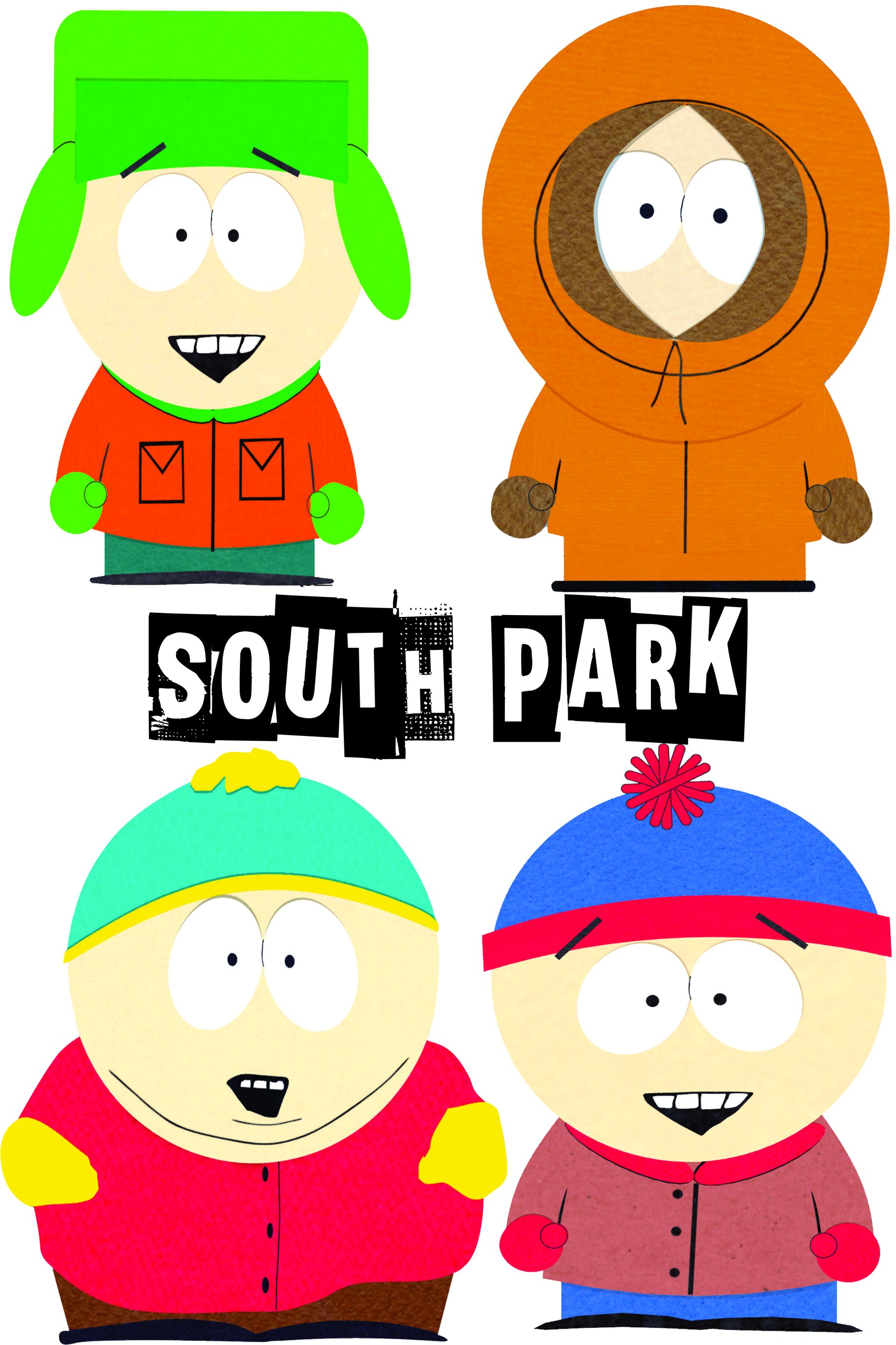 Download Stan Marsh Kenny McCormick Eric Cartman Kyle Broflovski TV Show South Park Art by ARFAGON72